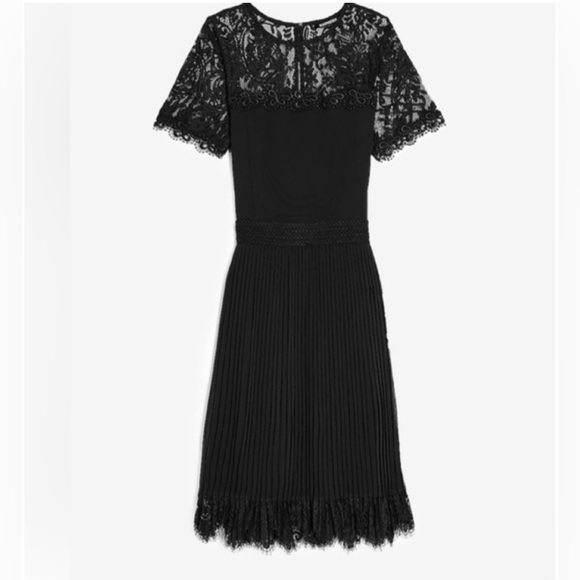 EXPRESS Small Lace Black Dress 🖤🔥 - Picture 3 of 10